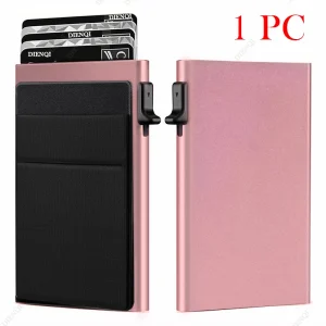 RFID Slim Metal Card Holder Wallet